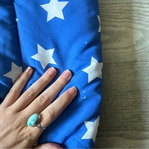 Vintage Blue Star Lily & Jack Newborn Baby Bunting - Picture 3 of 8